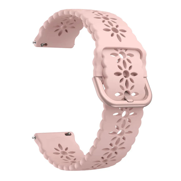 Pink Silicone Straps – KittyWatch