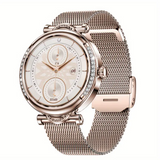 The Latest in Women's Luxury Smartwatches 2024 – Full Touch Display, SOS, IP67 Waterproof, Designed for Women!