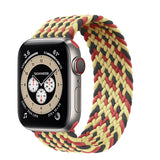 BRACELET APPLE WATCH EN NYLON TRESSÉ - LES MULTICOLORS