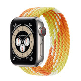 BRACELET APPLE WATCH EN NYLON TRESSÉ - LES MULTICOLORS