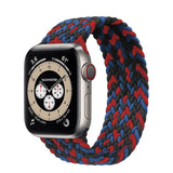 BRACELET APPLE WATCH EN NYLON TRESSÉ - LES MULTICOLORS