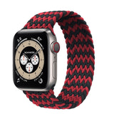 BRACELET APPLE WATCH EN NYLON TRESSÉ - LES MULTICOLORS