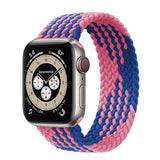 BRACELET APPLE WATCH EN NYLON TRESSÉ - LES MULTICOLORS