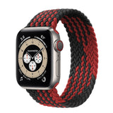 BRACELET APPLE WATCH EN NYLON TRESSÉ - LES MULTICOLORS