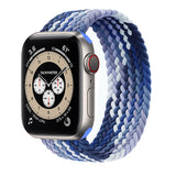 BRACELET APPLE WATCH EN NYLON TRESSÉ - LES MULTICOLORS