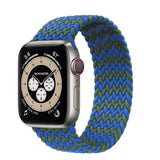 BRACELET APPLE WATCH EN NYLON TRESSÉ - LES MULTICOLORS