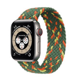 BRACELET APPLE WATCH EN NYLON TRESSÉ - LES MULTICOLORS